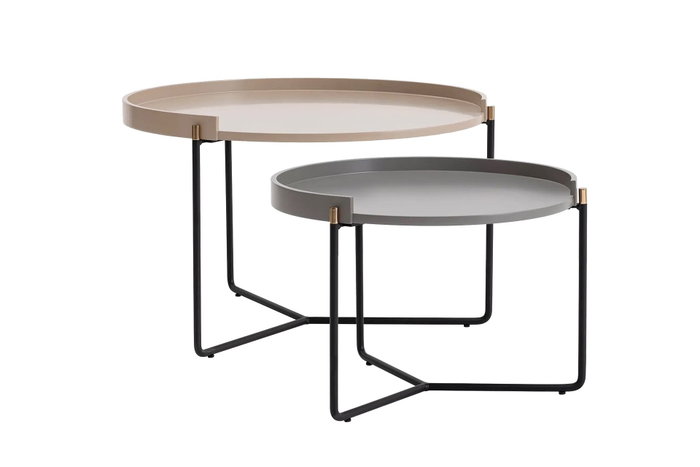 Hanah Home Mandy - Mesas nido Beige